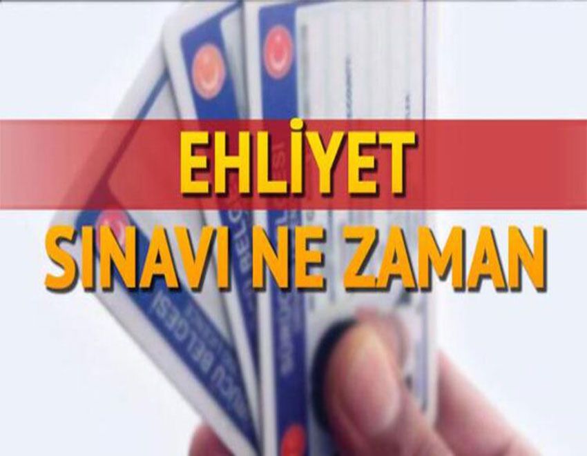 Ehliyet sınavı ne zaman yapılacak? İşte o tarih